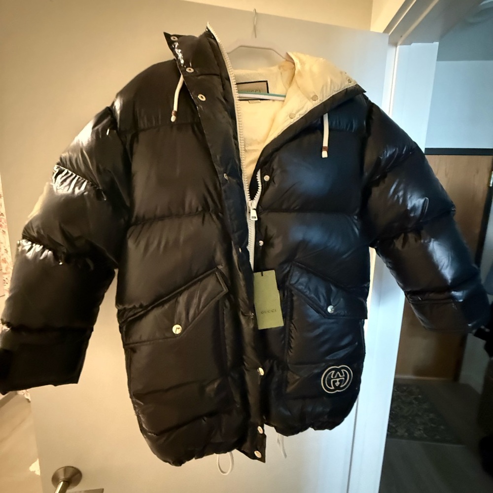 NWT Gucci Caban Shing Nylon Puffer - Picture 5 of 13